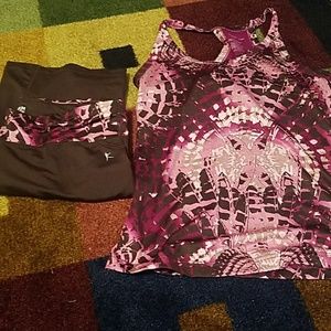 Women's yoga outfit